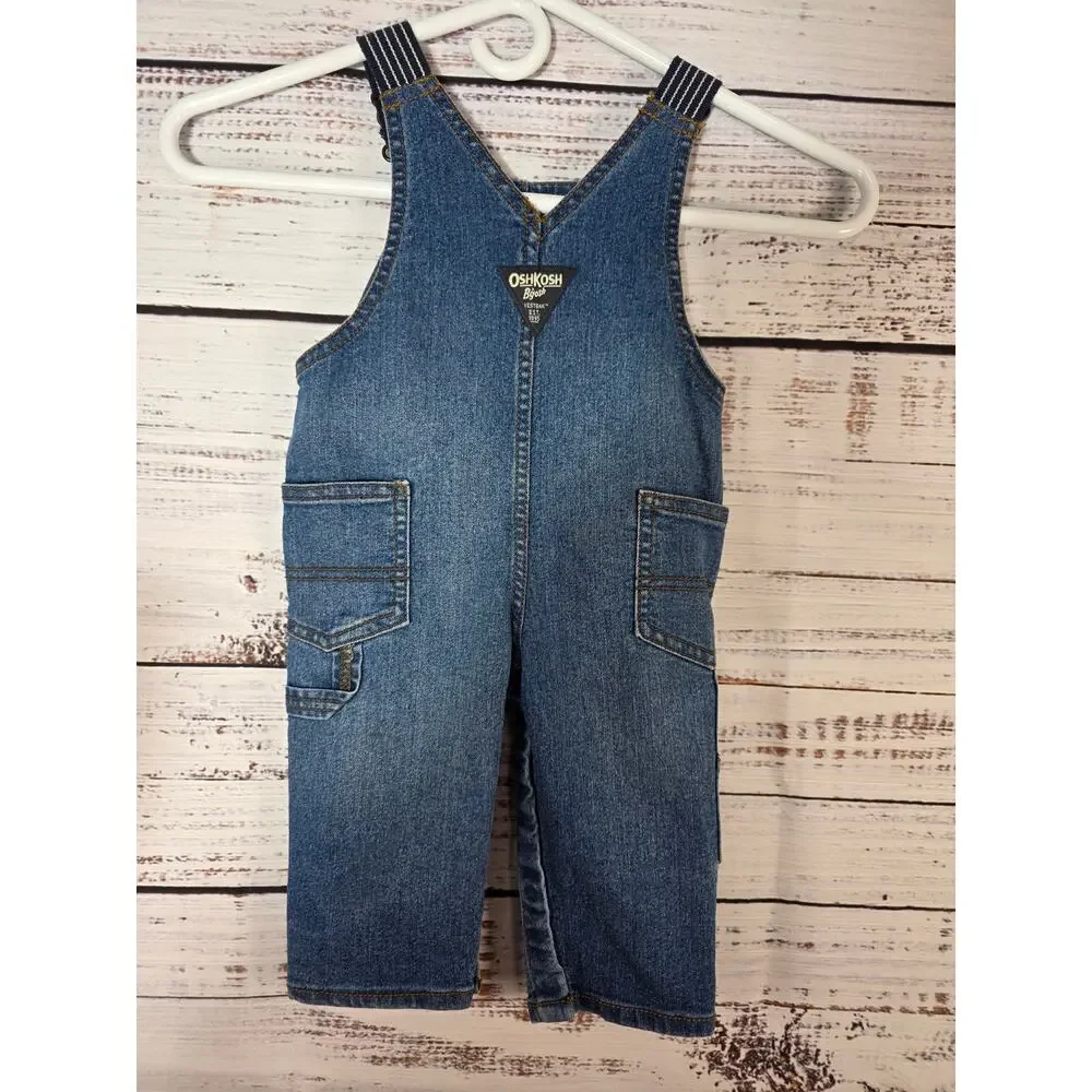 OshKosh 9-month overalls railroad straps